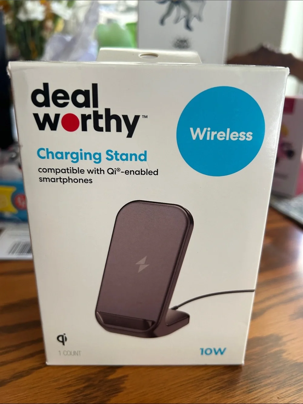 Wireless Charging Stand - Black - 10W